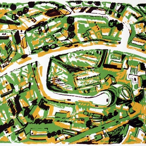 Suburb with Roads