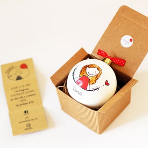 Pallina Natale personalizzata idea regalo bambina bambino mamma