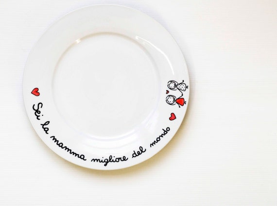 Piatti personalizzati decorati a mano