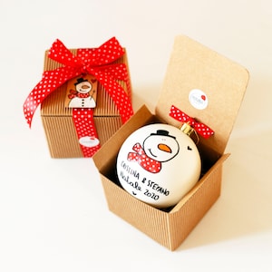 Pallina Natale personalizzata idea regalo bambina bambino mamma