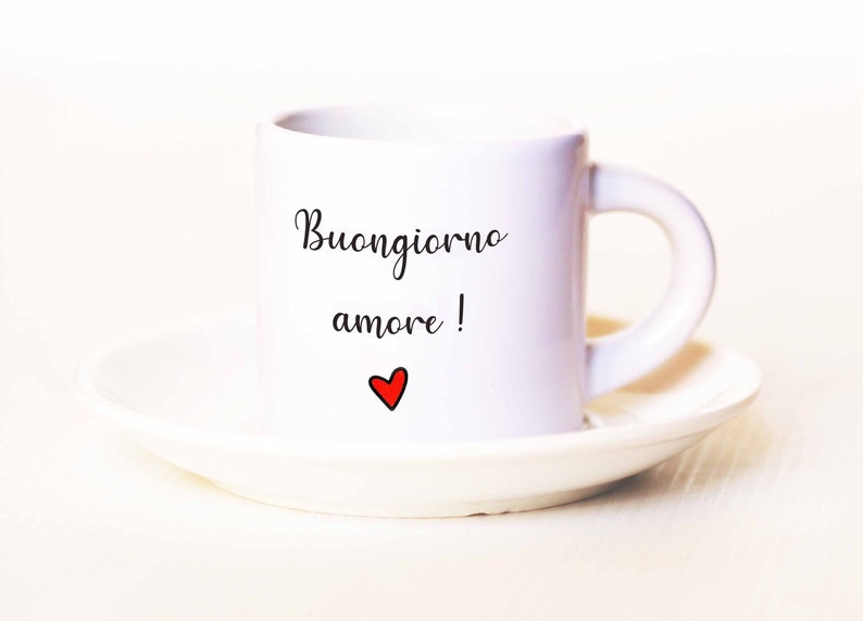 Tazzina da caffè personalizzata ceramica idea regalo originale immagine 2