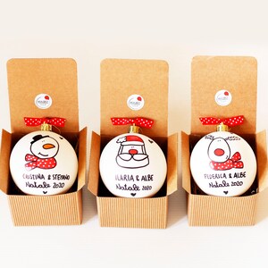 Pallina Natale personalizzata idea regalo bambina bambino mamma