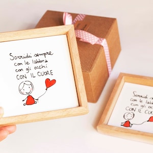 Bomboniere battesimo bambina quadretto prima comunione cresima frasi illustrazione artigianali personalizzate ceramica mattonella piastrella