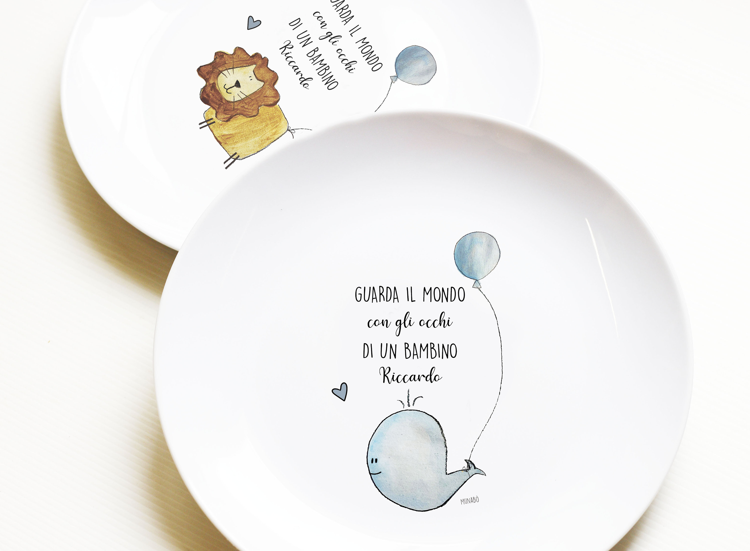 Platos PERSONALIZABLES para un DÍA ESPECIAL