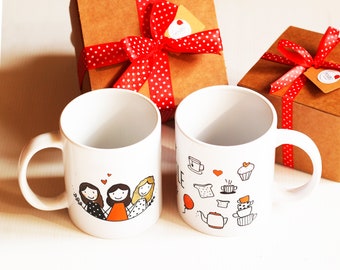 Tazza con scritta in lingua tedesca Die beste Tochter … wie unfassbar