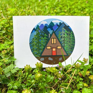 Hiking Postcards | Adventure Wall Art | Outdoor Art Prints