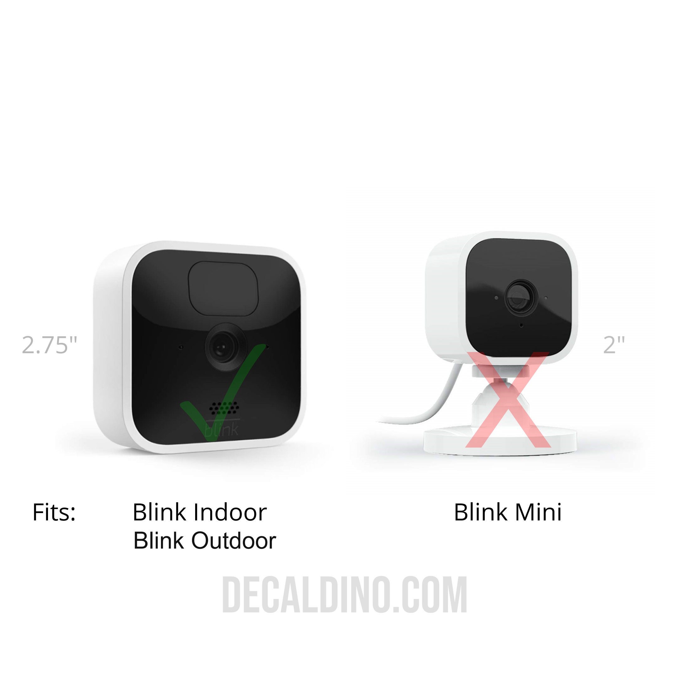 Silikon Hülle Blink Outdoor 2er Pack - Braune Tarnhülle Für Sicherheitskameras