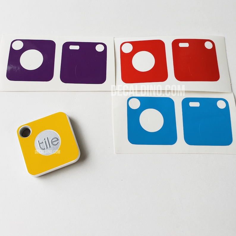 Tile Mate Tracker Skin 2018 Removable Battery Overlay Color Wrap Cover Case