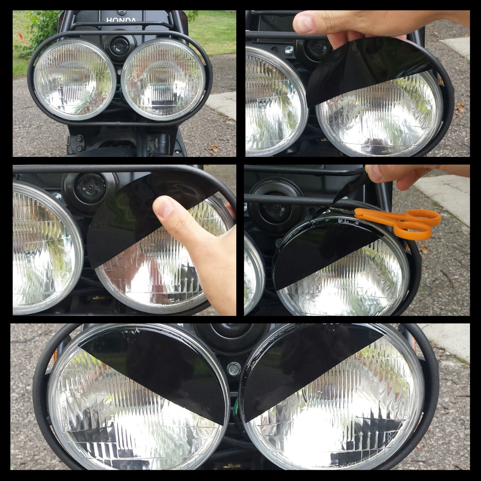 Moped / Scooter Headlight Eye Lids Wrap Zuma Ruckus Jeep Etsy