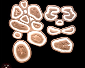 Full zombie prosthetic set