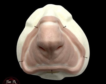 Prótesis de nariz de hombre lobo