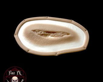 Prótesis de silicona para heridas medianas