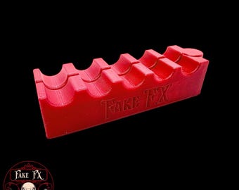 Soporte plegable para pinceles impreso en 3D, estación de maquillaje y pintura