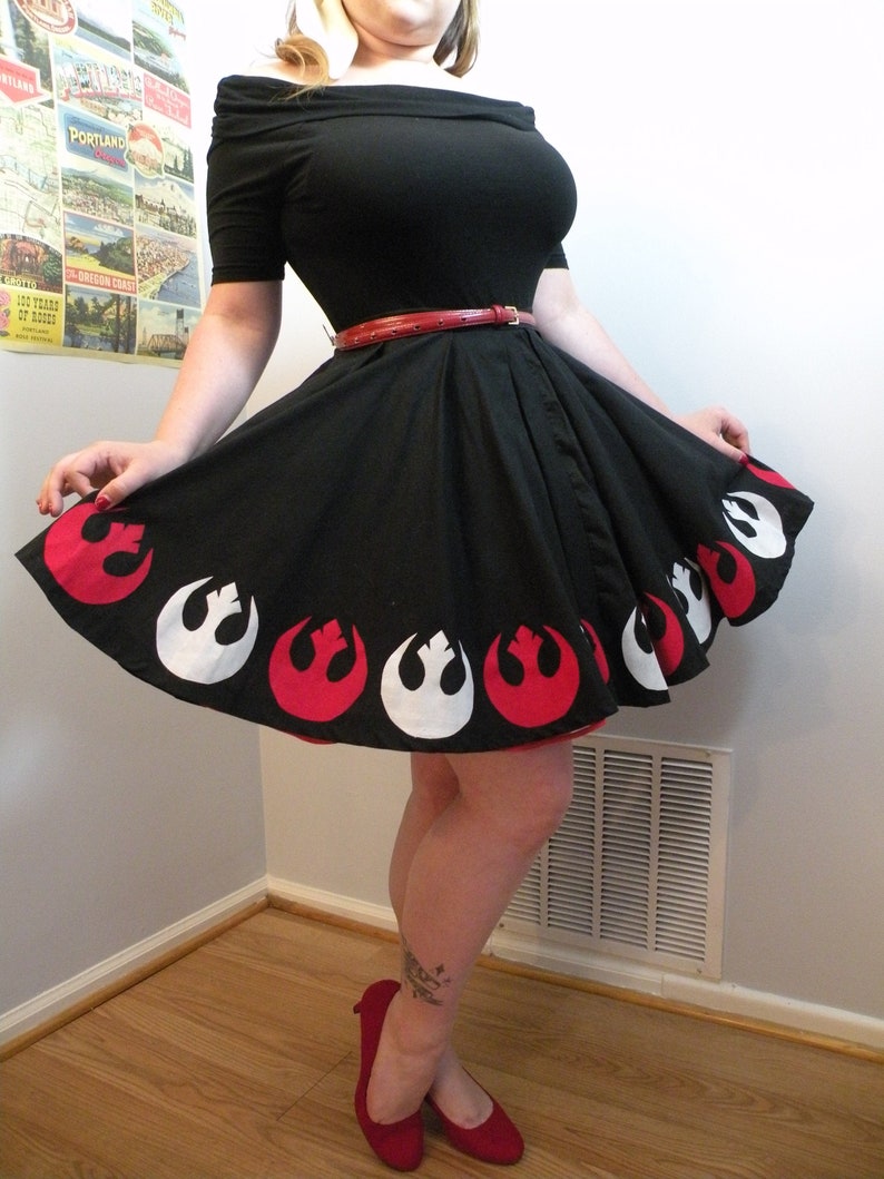Lady of the Rebellion Circle Skirt