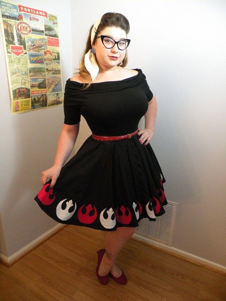 Lady of the Rebellion Circle Skirt