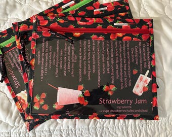 NEW…. Strawberry Treats Project Bag