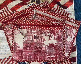 Bolsa de proyecto América 250 - Roja