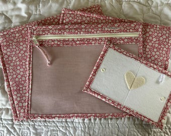 Carla Pink Project Bag with Pal (limited)