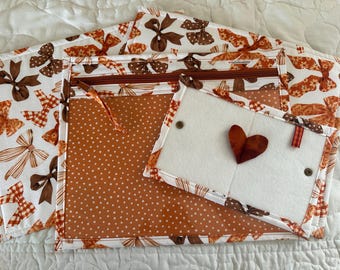 New…Dots and Bows Project Bag with Pal