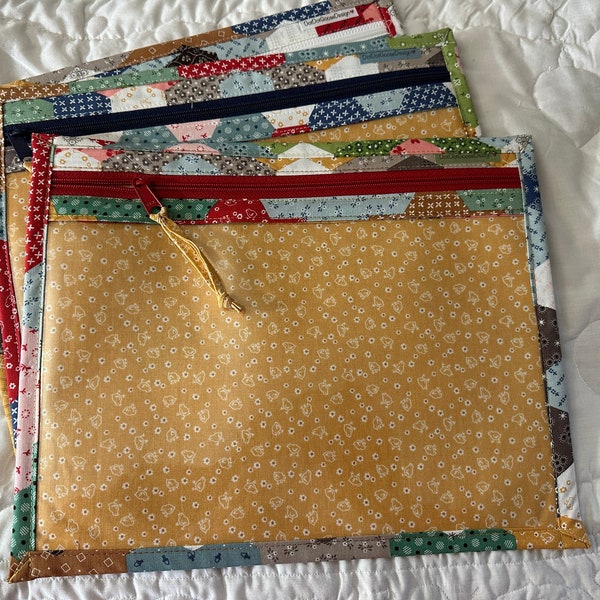 SALE!!  Yellow Chicken Salad Project Bag (last call)