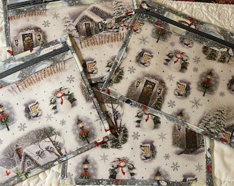 Back in Season....Snowman Cottage Project Bag