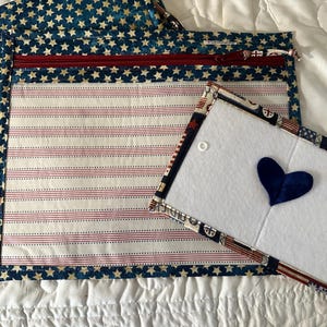 New…Old Glory Project Bag with Pal