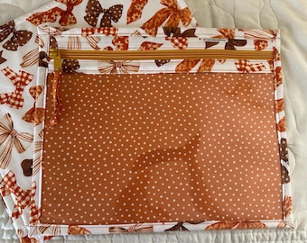 New….Dots and Bows Project Bag