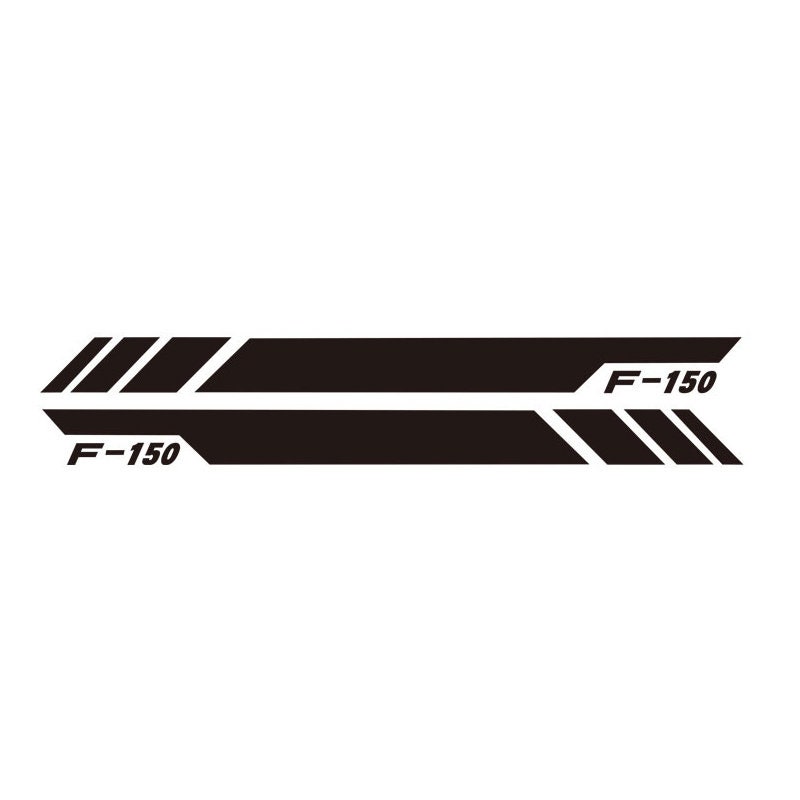 UOV Multicolor Door Side Bottom Skirt Decal – For 2022 Ford F150 F250 Raptor – Gloss Vinyl, Self-Adhesive