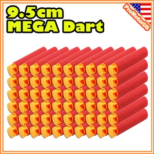 9.5cm Mega Bullets for Nerf Sniper Rifle Darts Bullets Foam Refill
