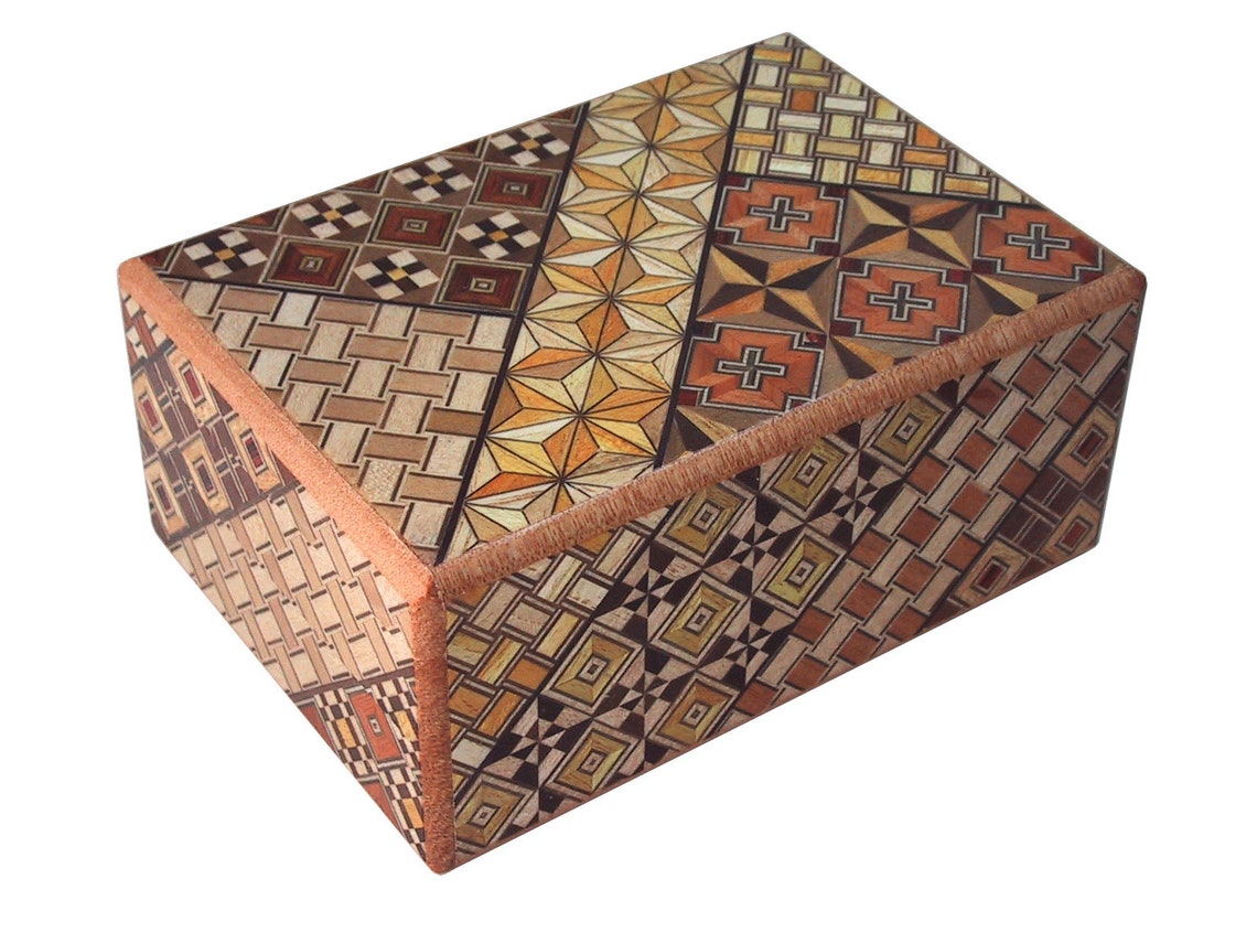 Japanese Puzzle Box 14steps Etsy