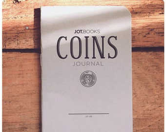 COINS JOURNAL by JOT. Books -- Coin Guide | Coin Grading | Coin Notes