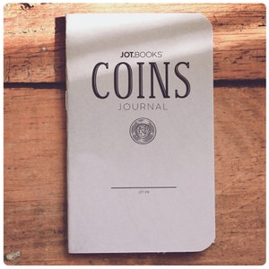 COINS JOURNAL by JOT. Books -- Coin Guide | Coin Grading | Coin Notes