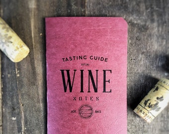 Wine Journal -- Wine Tasting Guide, Wine Notes