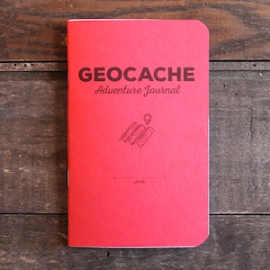 Diário de Aventura GEOCACHE por JOT. Livros - Geocaching, Caderno de bolso Adventure Journal