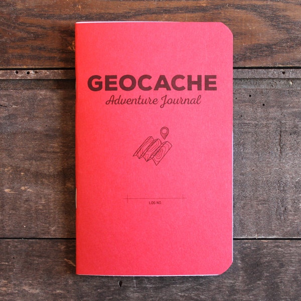 GEOCACHE Adventure Journal di JOT. Libri -- Geocaching, Adventure Journal Pocket Notebook