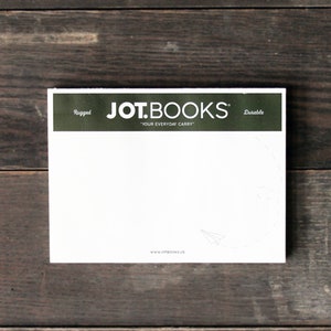 JOT. Books NOTEPAD -- Notepad, Recycled Material, JOT. Pad