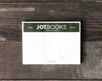 JOT. Books NOTEPAD -- Notepad, Recycled Material, JOT. Pad