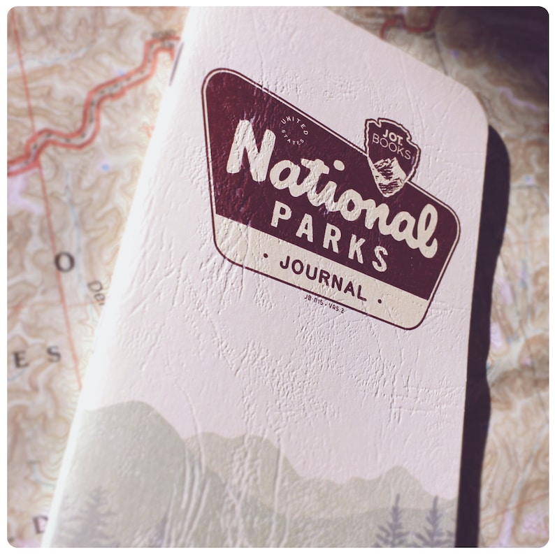 U.S. National Parks Journal by JOT. Books National Park Journal, Pocket Notebook Vrs.2 image 2