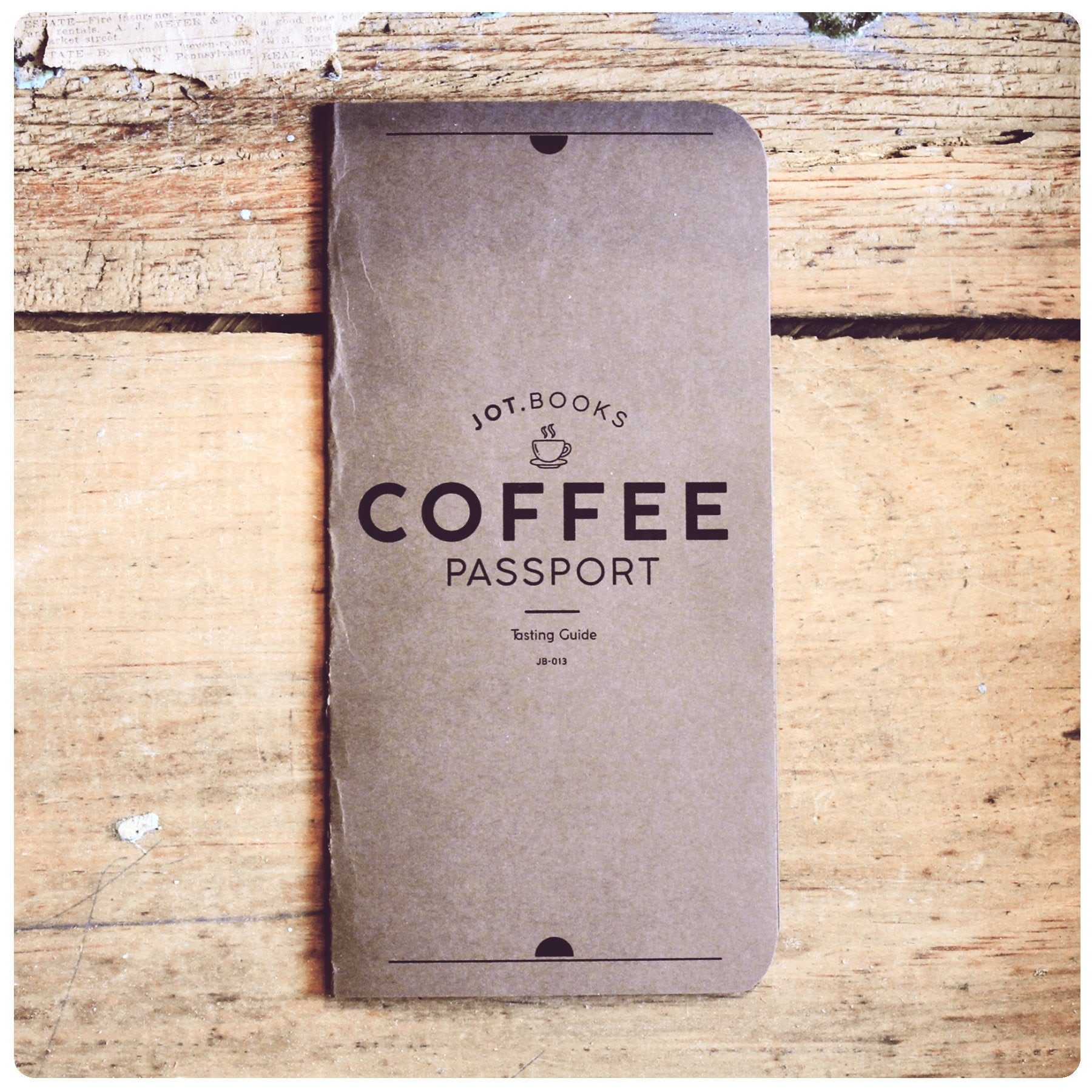COFFEE PASSPORT by JOT. Books Coffee Tasting Guide - Etsy UK