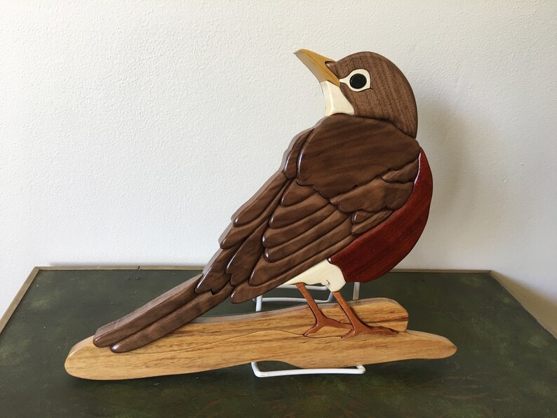 Robin Intarsia