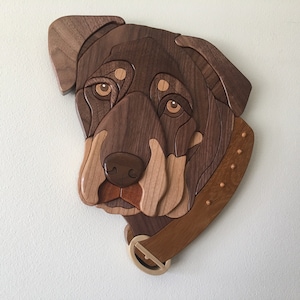 Rottweiler Intarsia