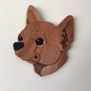 Chihuahua Intarsia