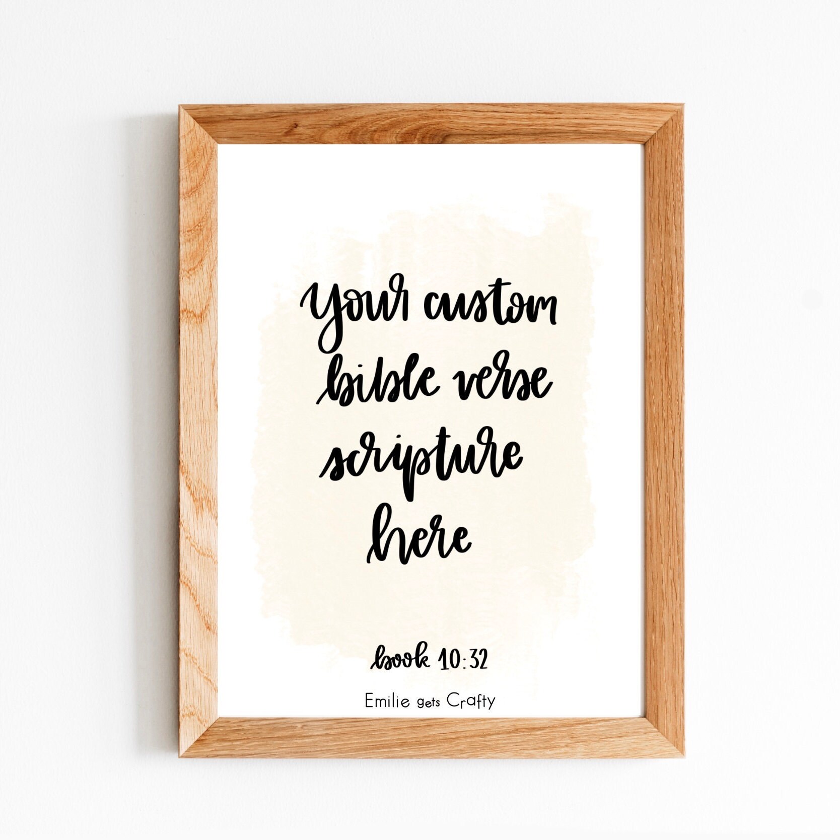 Custom Bible Verse Wall Art Custom Wall Art Bible Verse Etsy