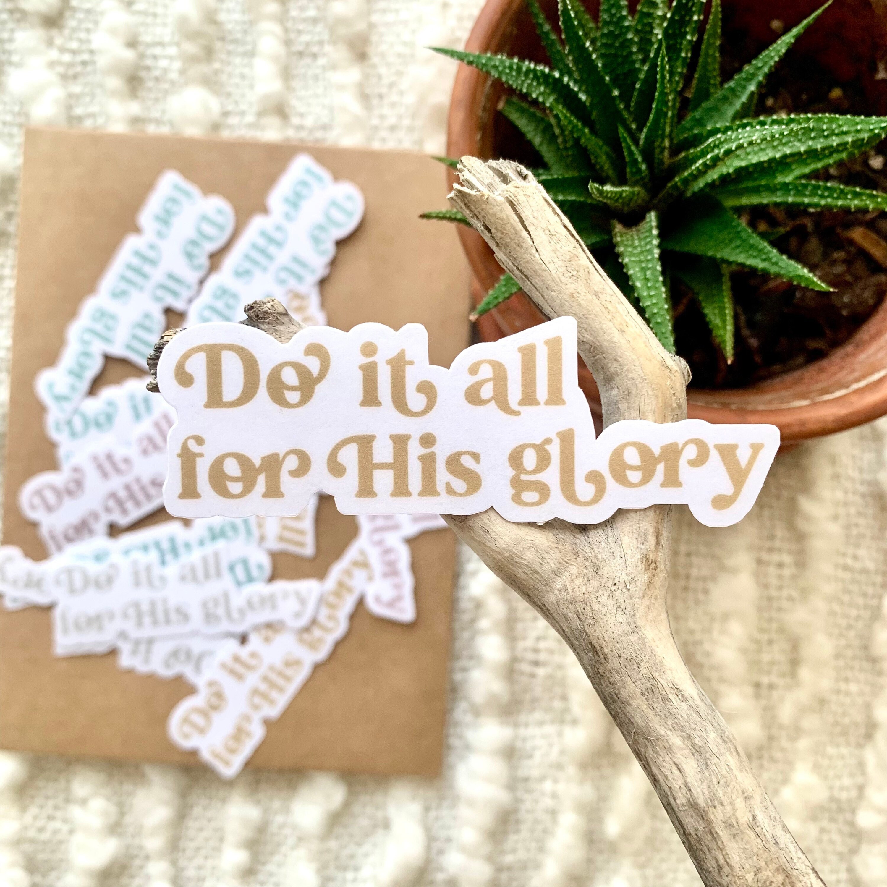 Faith Stickers Christian Stickers Bible Verse Stickers Boho Etsy