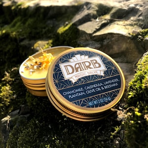 DARB Magic Salve, Calendula, Chamomile, Plantain, Lavender, Organic Salve, All Natural, Balm, Skin Care