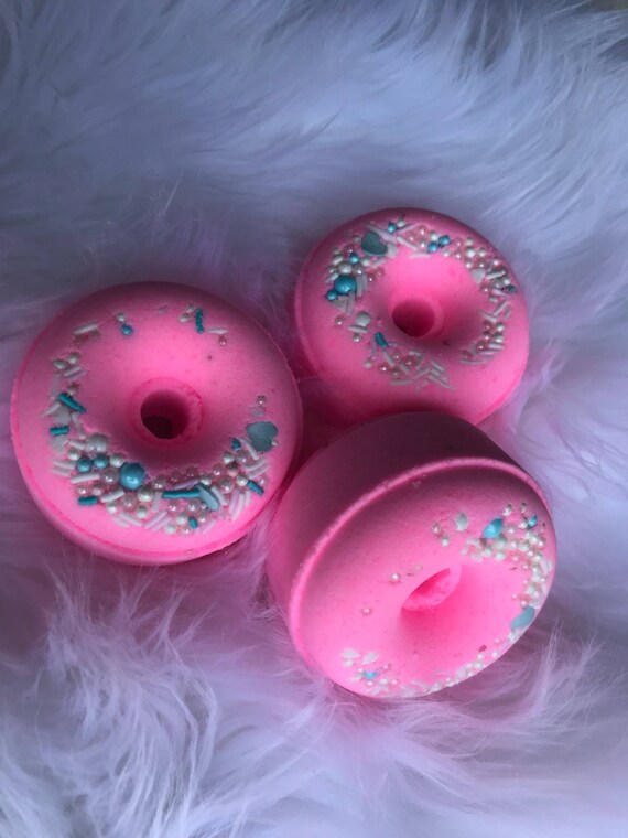 Donut bath bomb donut stuffed bubble bar bath bomb Etsy
