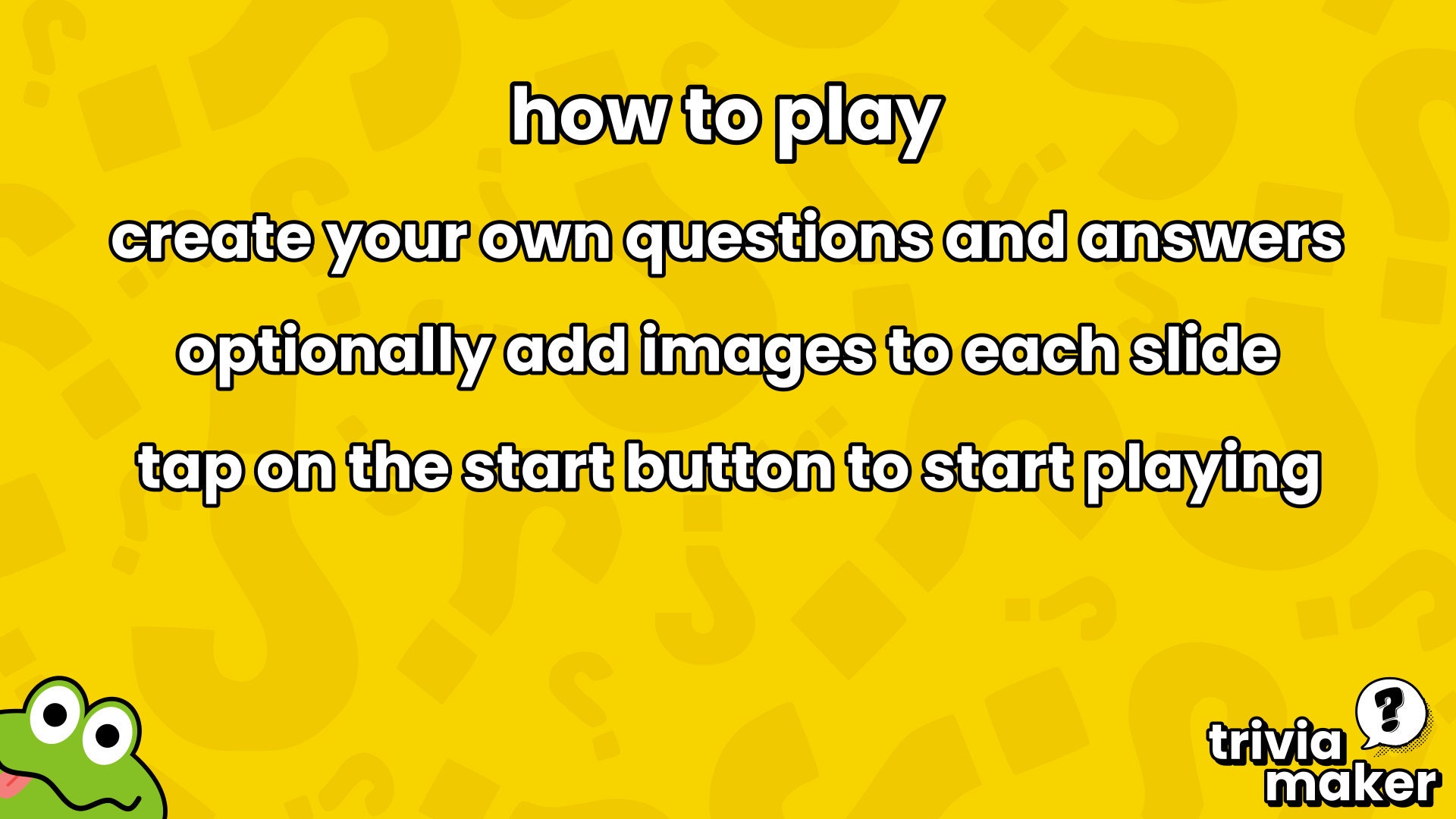 Trivia Maker | Create Your Own Trivia Games | No Powerpoint Required - Etsy