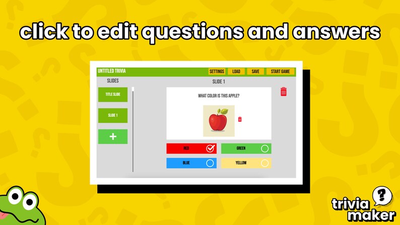 Trivia Maker | Create Your Own Trivia Games | No Powerpoint Required - Etsy