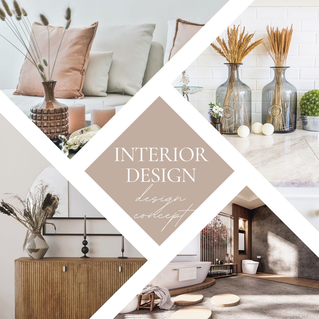 Interior Design for 1 Room | Design Concept Package | Design ...