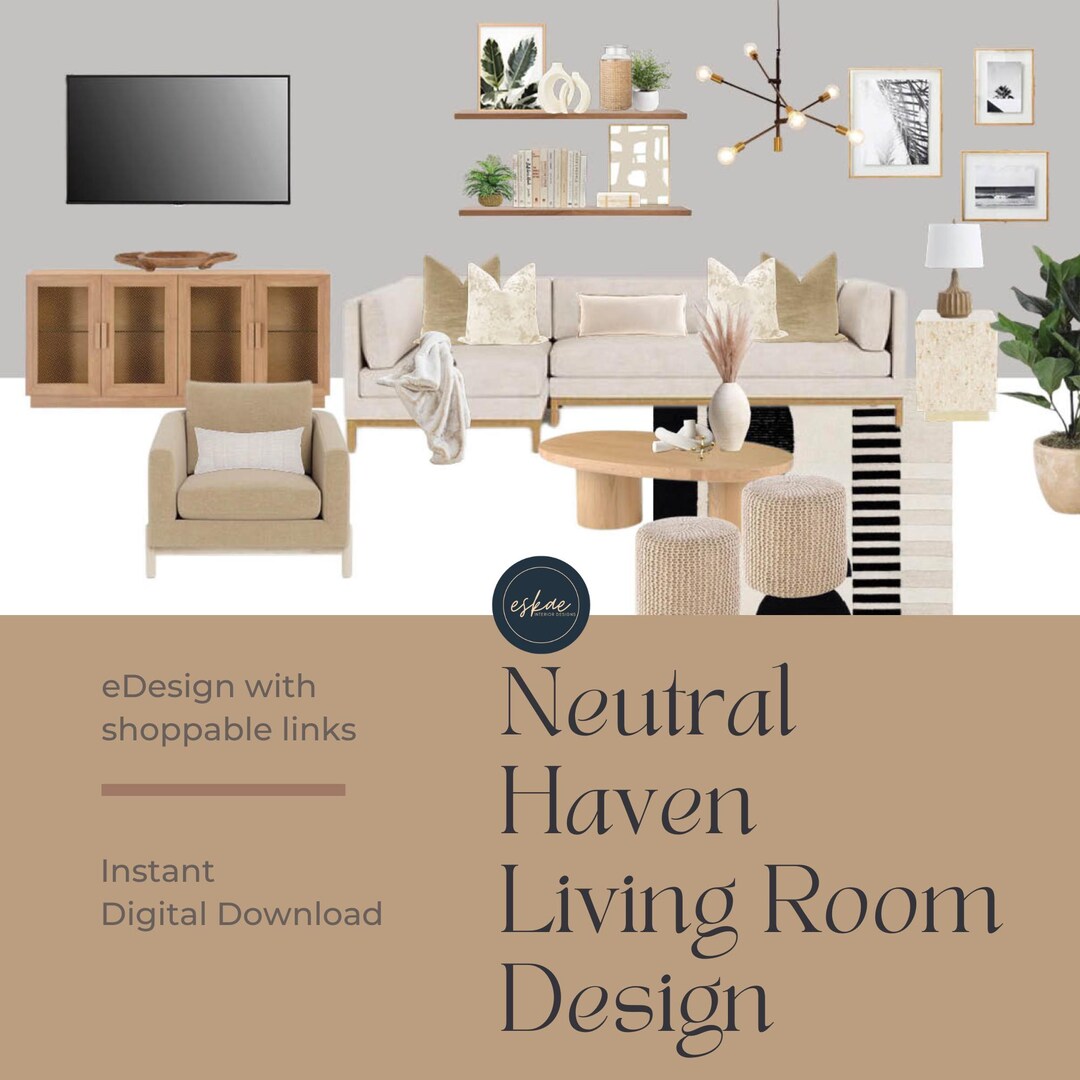 Living Room Design | Edesign | Redecorate Your Living Room | Shoppable ...